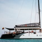 Catamarán Bona Vida en las playas de Cartagena Islas del Rosario