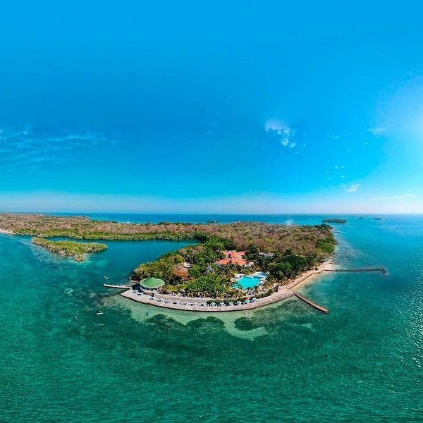 Isla Cocoliso en Cartagena Colombia Islas del Rosario