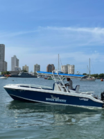Tour privado en lancha para 12 personas por la Bahía de Cartagena