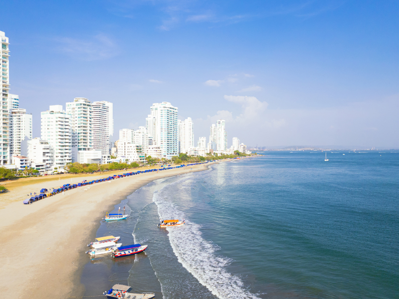Playas de Cartagena Colombia